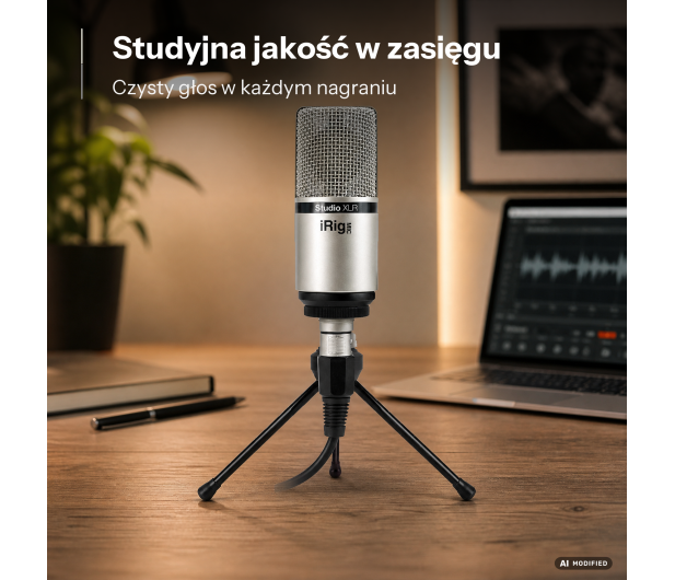 IK Multimedia iRig Mic Studio XLR - Mikrofon pojemnościowy - 1584807 - zdjęcie 6